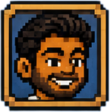 Kailin, pixel portrait